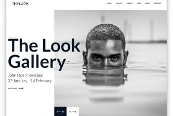 TheLook – Photography Website HTML Template