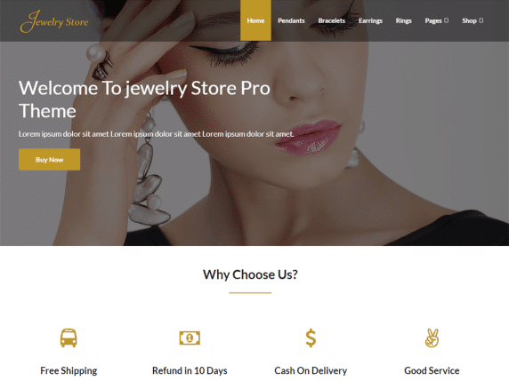 Jewelry Store - multipurpose eCommerce WordPress Theme