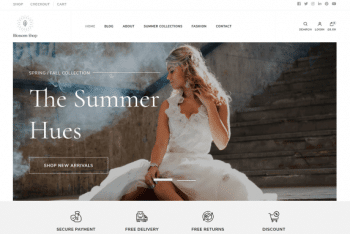 Download Blossom Shop WordPress Theme for Free