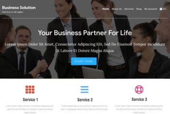 Download Business Solution WordPress Theme for Free