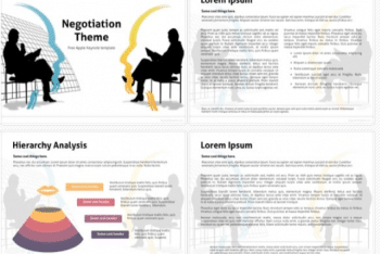 Negotiation Keynote Template for Free