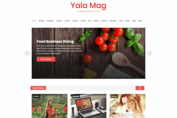 Yala Mag – Magazine/News Website WordPress Theme