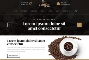 Cafe Coffee Shop – A Free WordPress Theme for Cafe & Restaurants Websites