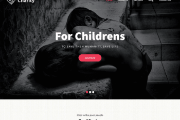 Pin Charity WordPress Theme for Free