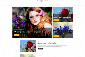 Wishful Blog – A Free WordPress Theme for Bloggers & Magazine Users