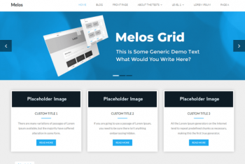 Melos Grid – Multipurpose Professional Theme for Free