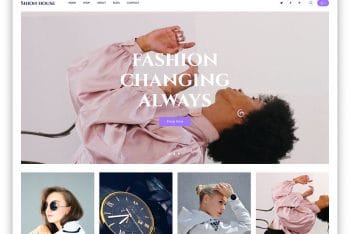 Shionhouse – Clothing Store Website Template