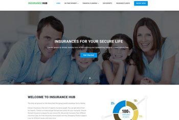Insurance Hub – WordPress Multipurpose Theme