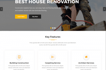 Construction Base – Free Construction Website WordPress Theme