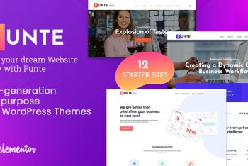 Punte – Free WordPress Theme for Versatile Websites