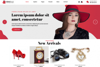 VW Storefront – An Ecommerce Website WordPress Theme for Free