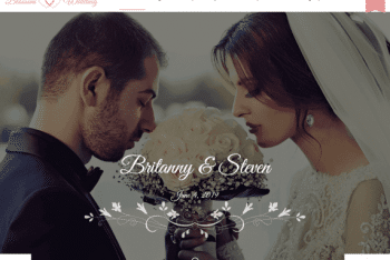 Blossom Wedding – Responsive Wedding Website WordPress Theme for Free