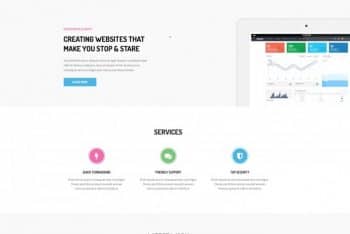Butterfly – Free Responsive Website HTML Template