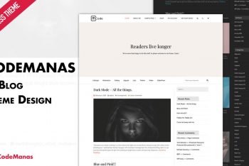 Code Manas – Simple WordPress Theme for Free