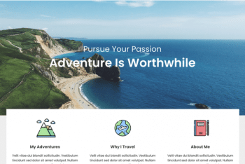 Travelingist – Minimal Travel Blog Theme for Free