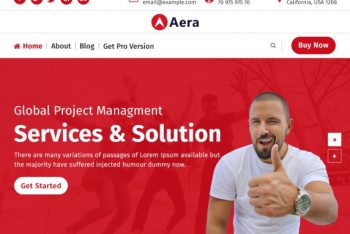 Aera – Multipurpose WordPress Theme for Free