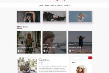 Dashy Blog – WordPress Blog Theme for Free