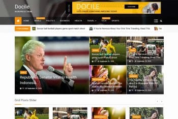 Docile – Free WordPress Magazine Theme
