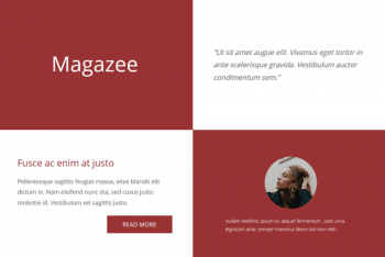 Magazee- Free One-page HTML Template