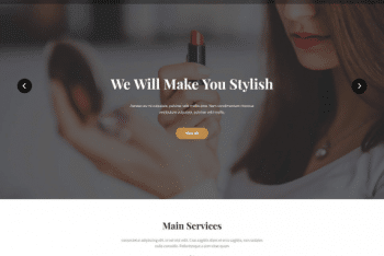 Change – Flexible Salon Website WordPress Theme for Free