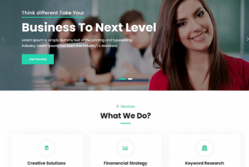 Lit – Business WordPress Theme for Free