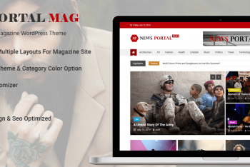 New Portal Mag – Free News & Magazine Website WordPress Theme