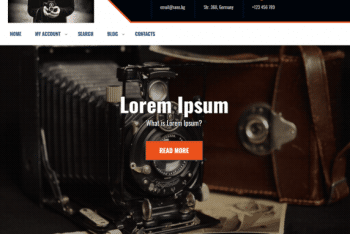 Photography Studio – Free Multipurpose HTML5 WordPress Theme