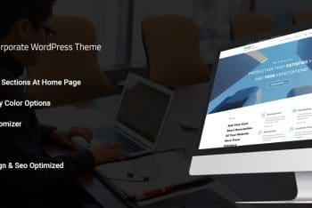 SwipeWP – A Free Business WordPress Theme