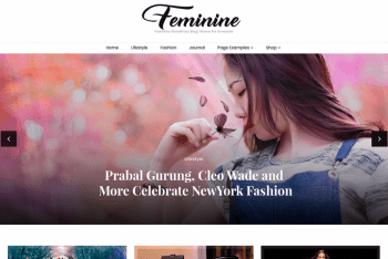 Blossom Feminine – Free Feminine WordPress Blog Theme