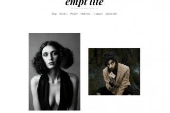 Empt Lite – Simple & Elegant WordPress Theme for Free