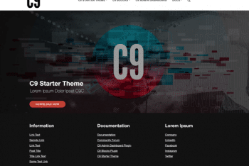 C9 Starter – Free WordPress Theme Download