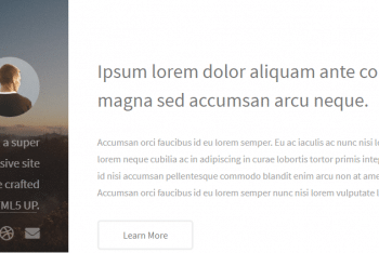 Strata – Simple & Responsive HTML Template for Free